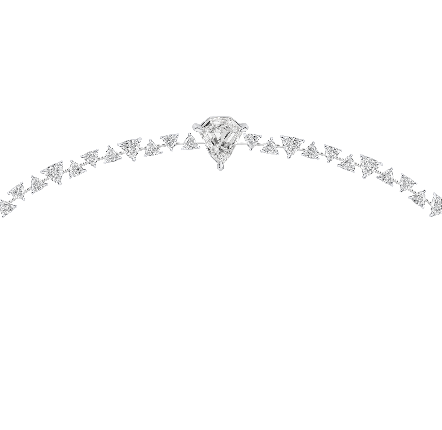 Thuraya Tennis Necklace