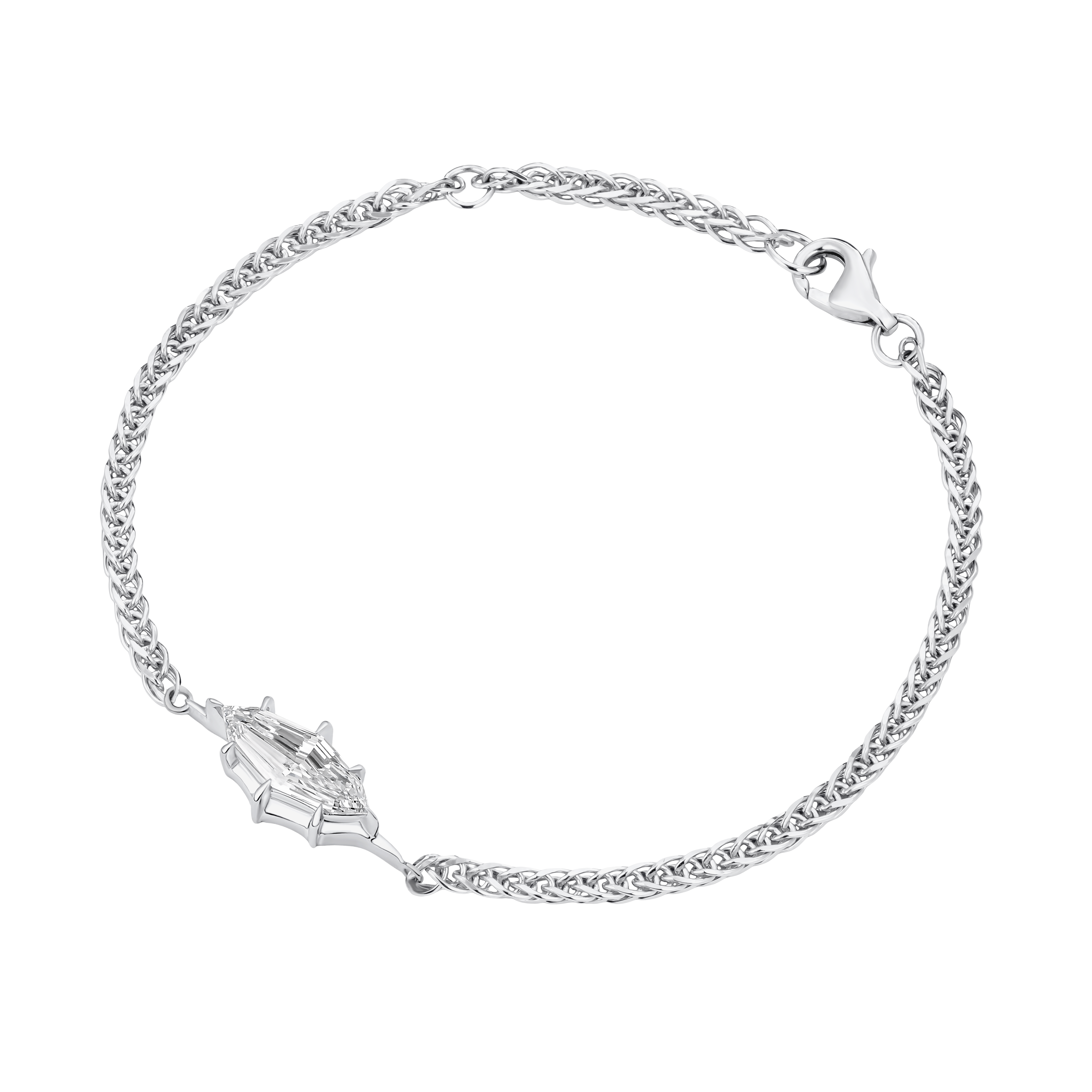 Al Sadirah Bracelet - White Gold