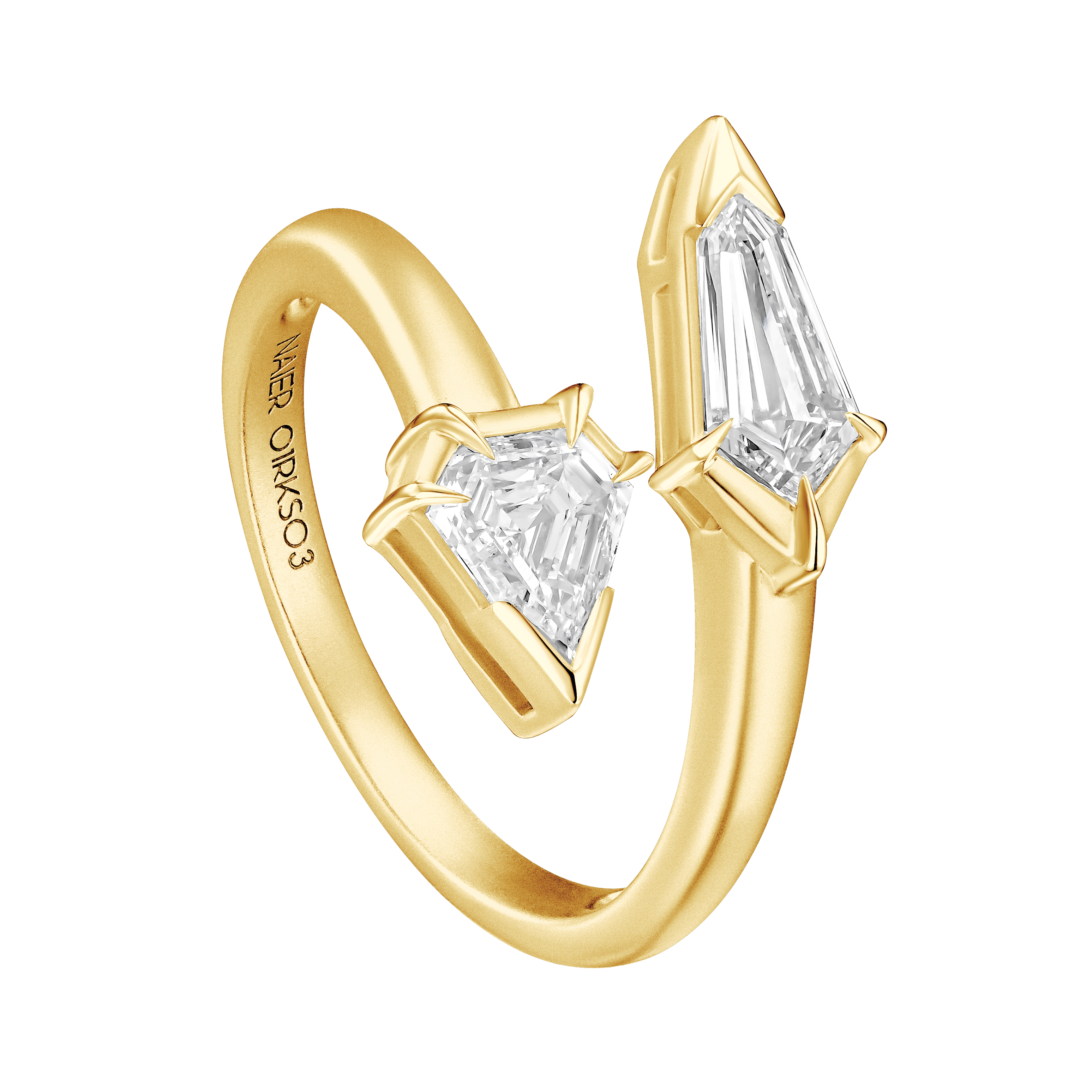 Saiph Double Stone Ring
