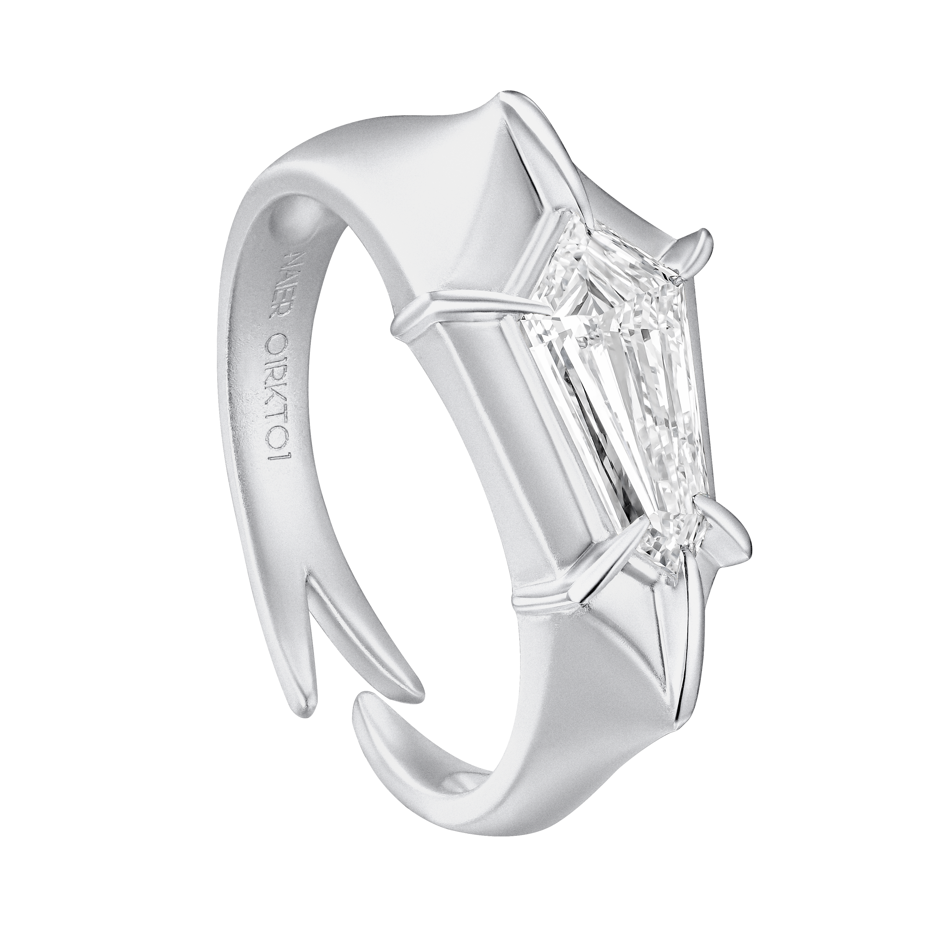 Saiph Ring - White Gold