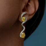 Mada Yellow Earrings