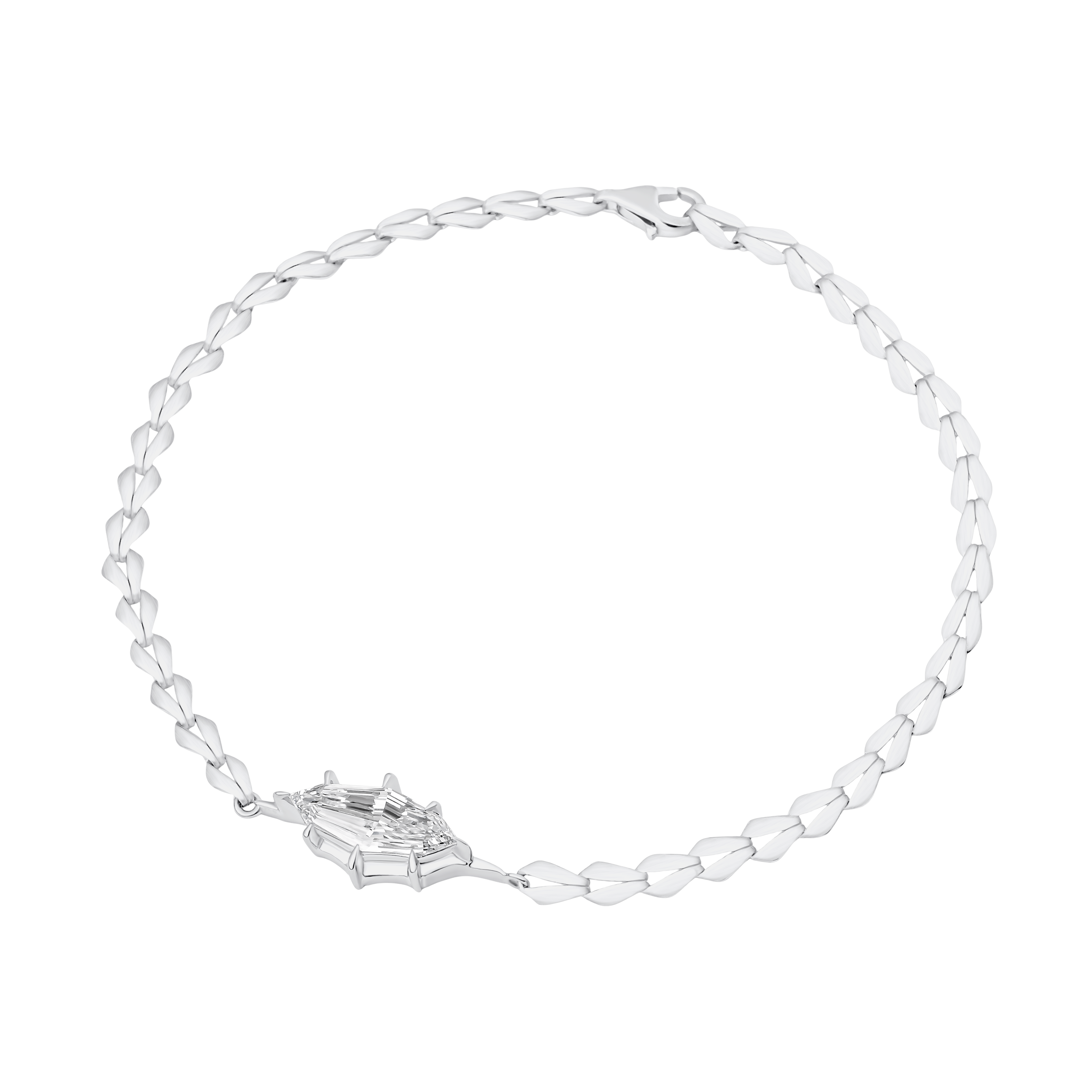 Al Sadirah Bracelet - White Gold