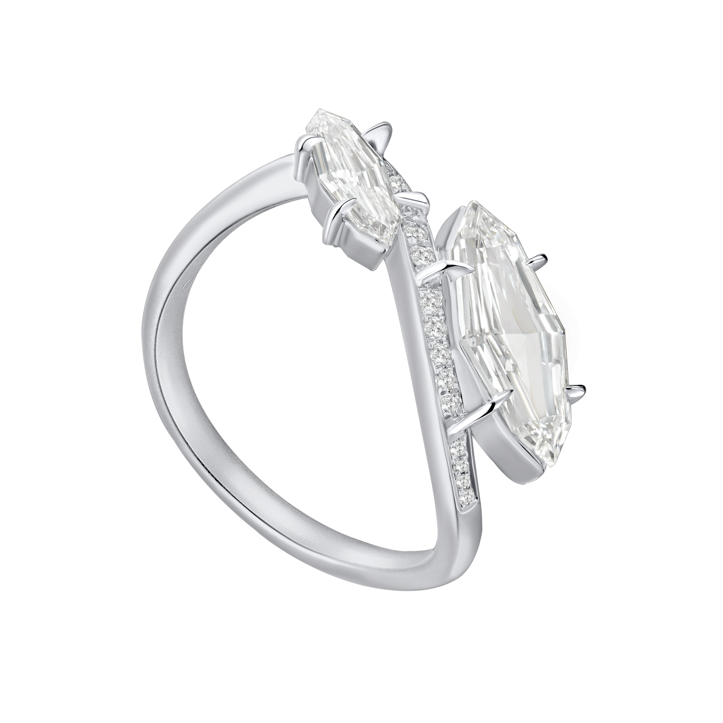 Al Sadirah Double Stone Ring