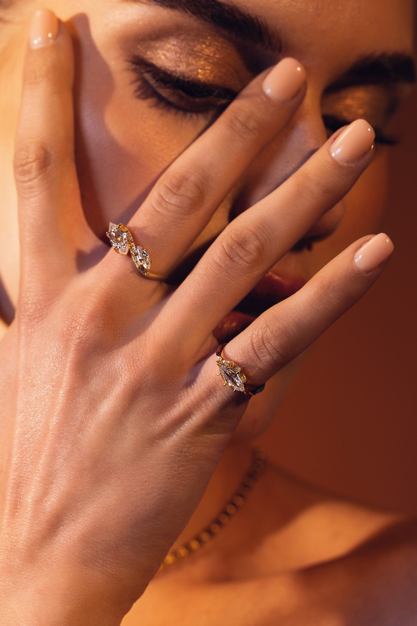 Al Sadirah Double Stone Ring