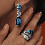 Mada Blue Earrings