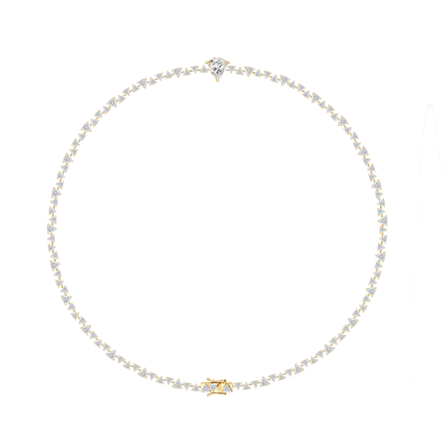 Thuraya Tennis Necklace